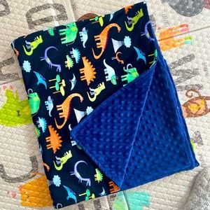 Handmade baby blankets.